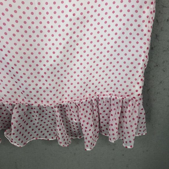 Lovers Friends Skirt Womens Small Pink White Suffolk Coquette Feminine NEW - Picture 12 of 16